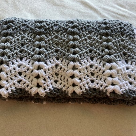 Gray Tones & White Baby Layette Set with Owl  Hat - Picture 8 of 9